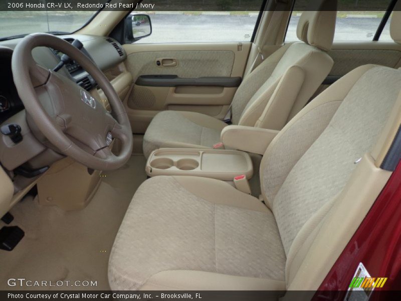 Redondo Red Pearl / Ivory 2006 Honda CR-V LX