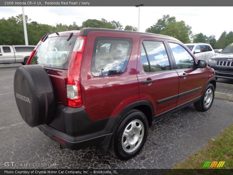Redondo Red Pearl / Ivory 2006 Honda CR-V LX