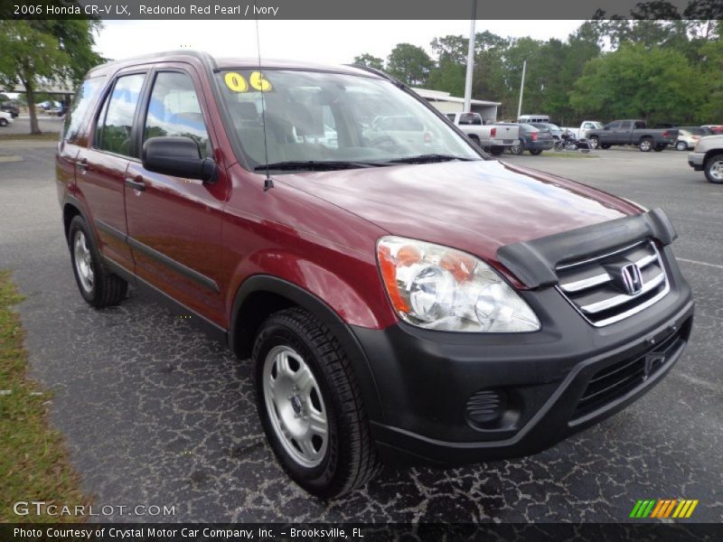 Redondo Red Pearl / Ivory 2006 Honda CR-V LX