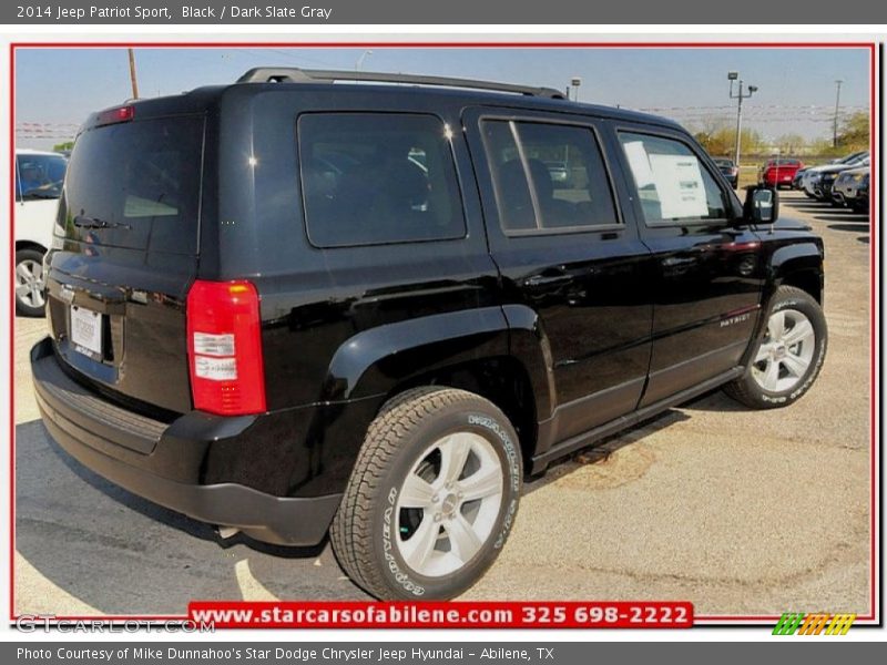 Black / Dark Slate Gray 2014 Jeep Patriot Sport
