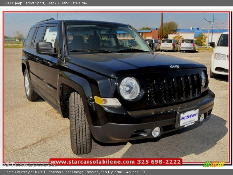 Black / Dark Slate Gray 2014 Jeep Patriot Sport