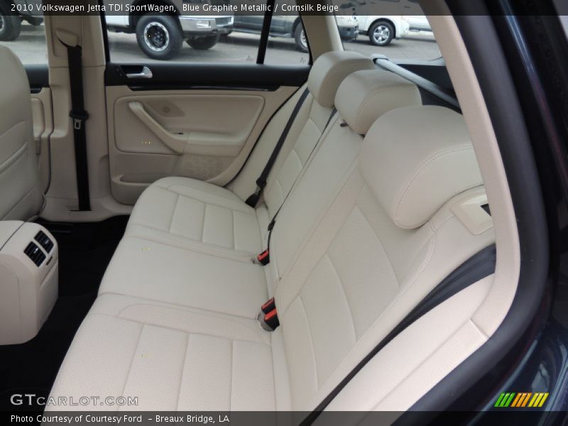 Blue Graphite Metallic / Cornsilk Beige 2010 Volkswagen Jetta TDI SportWagen