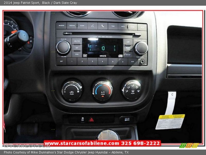 Black / Dark Slate Gray 2014 Jeep Patriot Sport
