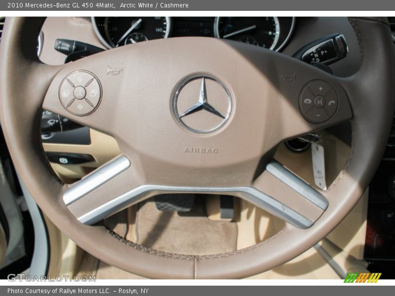 Arctic White / Cashmere 2010 Mercedes-Benz GL 450 4Matic