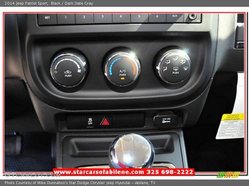 Black / Dark Slate Gray 2014 Jeep Patriot Sport