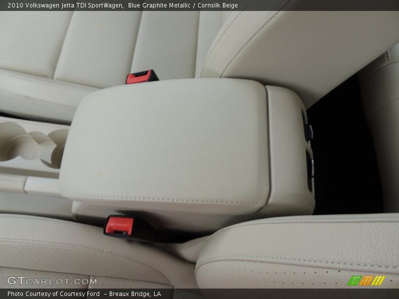 Blue Graphite Metallic / Cornsilk Beige 2010 Volkswagen Jetta TDI SportWagen