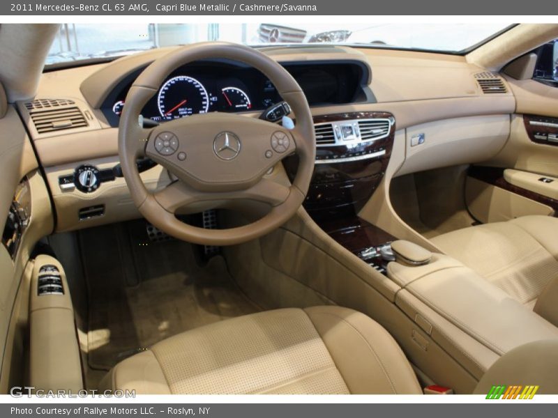 Dashboard of 2011 CL 63 AMG