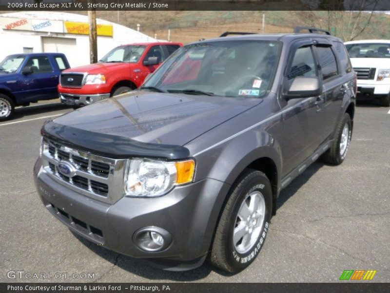 Sterling Grey Metallic / Stone 2009 Ford Escape XLT V6