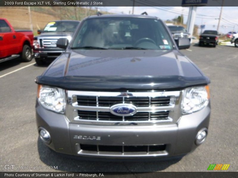 Sterling Grey Metallic / Stone 2009 Ford Escape XLT V6