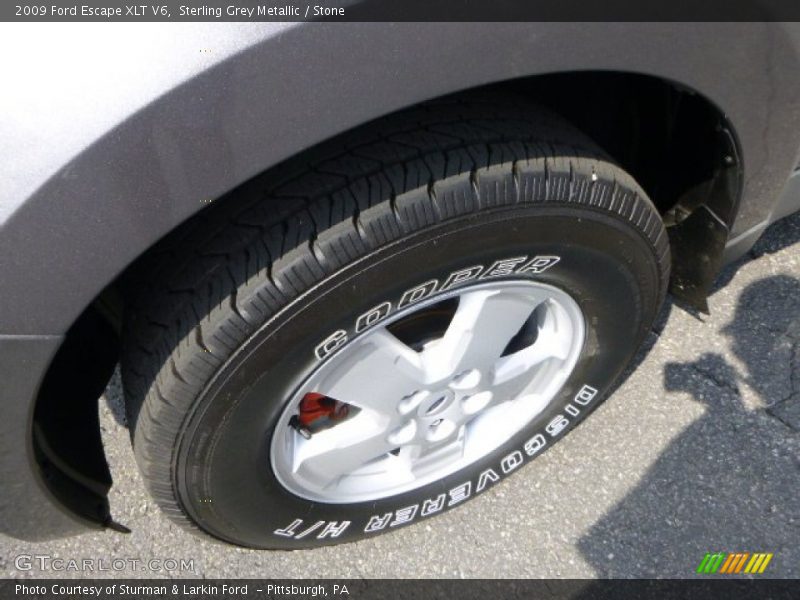 Sterling Grey Metallic / Stone 2009 Ford Escape XLT V6