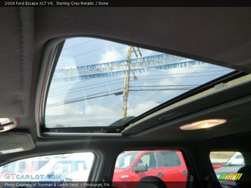 Sterling Grey Metallic / Stone 2009 Ford Escape XLT V6
