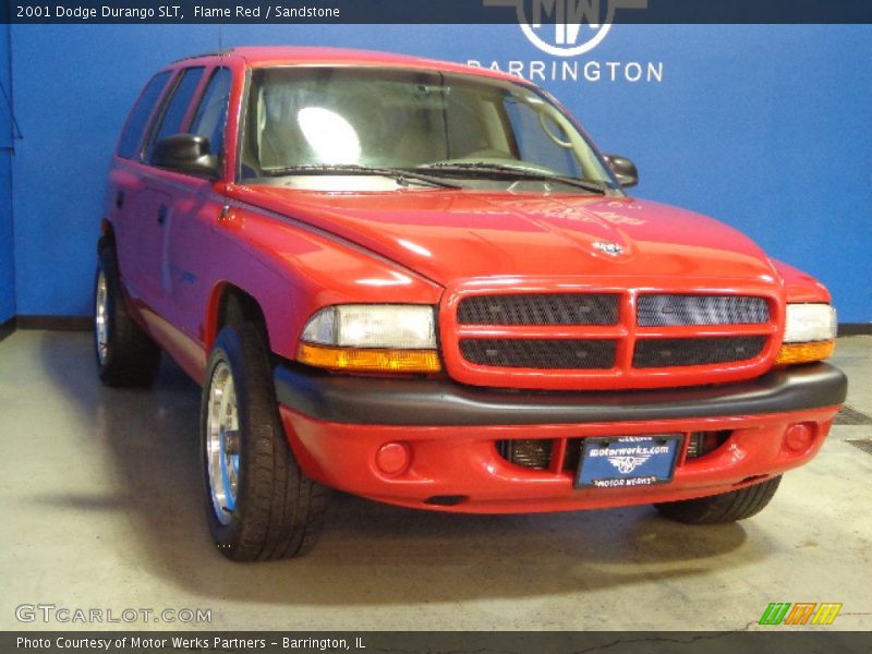 Flame Red / Sandstone 2001 Dodge Durango SLT