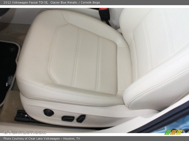 Glacier Blue Metallic / Cornsilk Beige 2012 Volkswagen Passat TDI SE