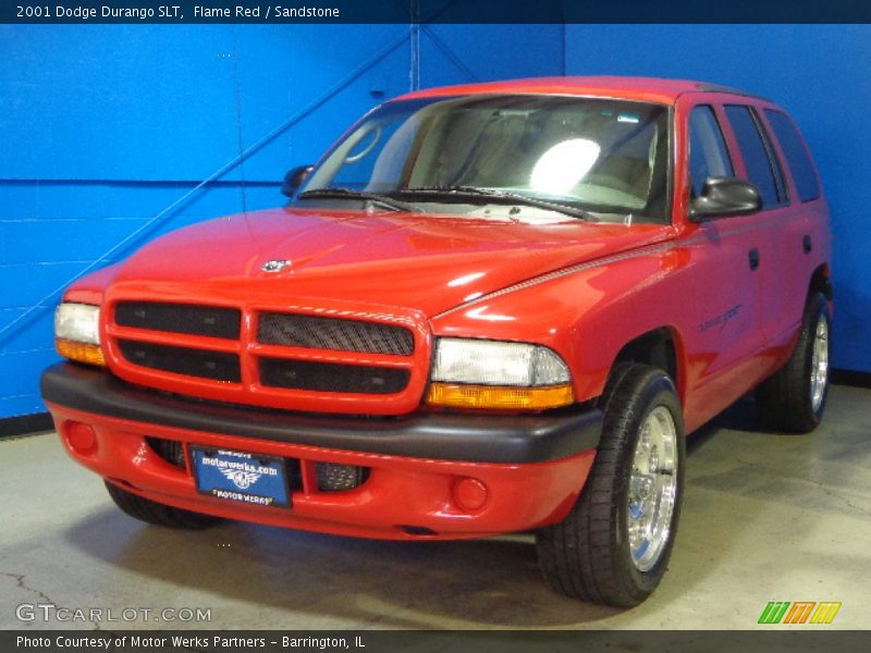 Flame Red / Sandstone 2001 Dodge Durango SLT