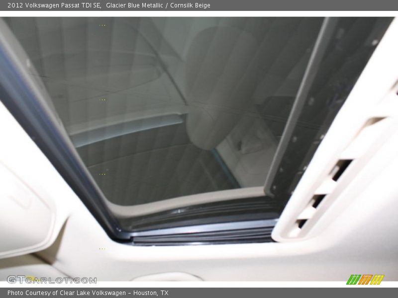 Glacier Blue Metallic / Cornsilk Beige 2012 Volkswagen Passat TDI SE
