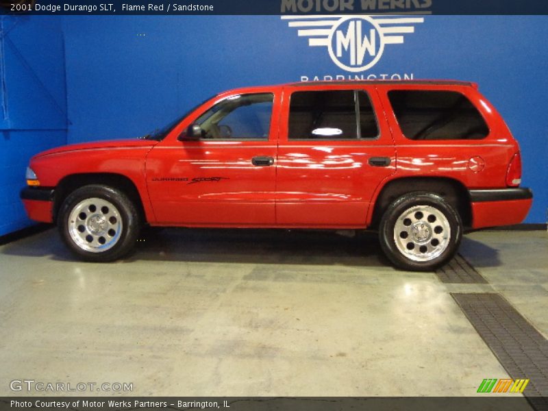 Flame Red / Sandstone 2001 Dodge Durango SLT