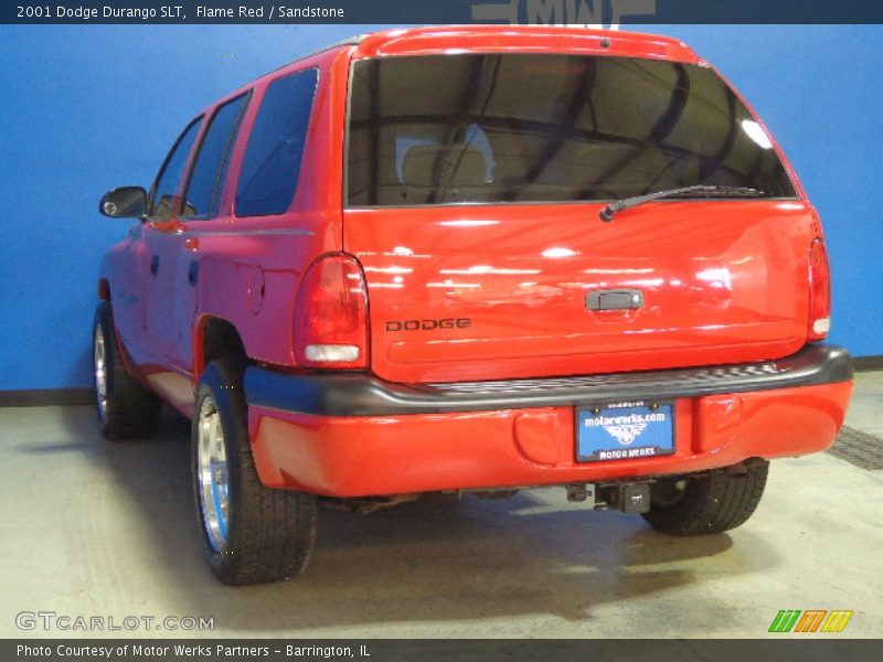 Flame Red / Sandstone 2001 Dodge Durango SLT