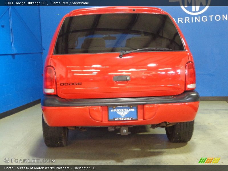 Flame Red / Sandstone 2001 Dodge Durango SLT