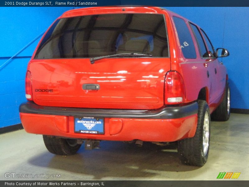 Flame Red / Sandstone 2001 Dodge Durango SLT
