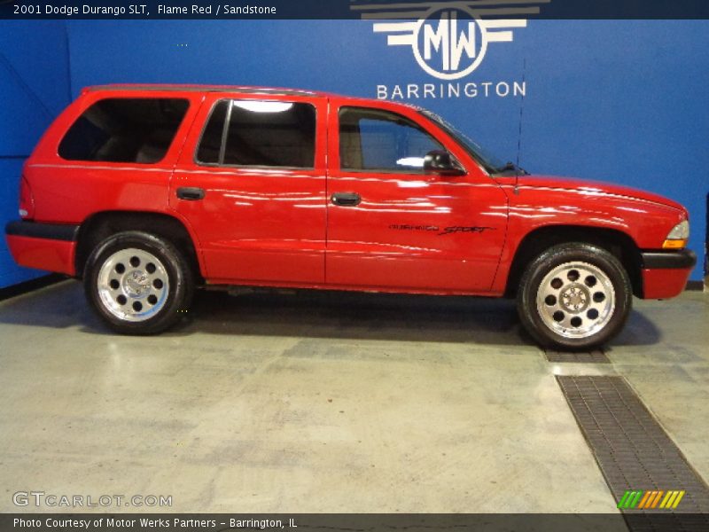 Flame Red / Sandstone 2001 Dodge Durango SLT