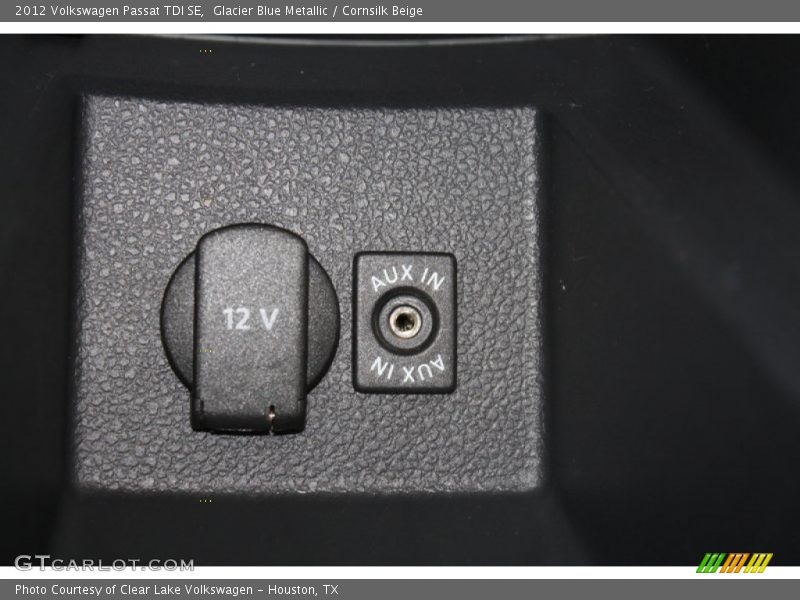 Glacier Blue Metallic / Cornsilk Beige 2012 Volkswagen Passat TDI SE