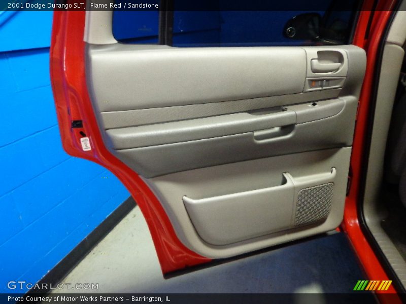 Flame Red / Sandstone 2001 Dodge Durango SLT