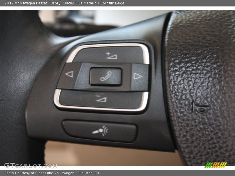 Glacier Blue Metallic / Cornsilk Beige 2012 Volkswagen Passat TDI SE