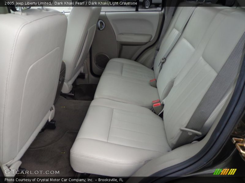 Dark Khaki Pearl / Dark Khaki/Light Graystone 2005 Jeep Liberty Limited