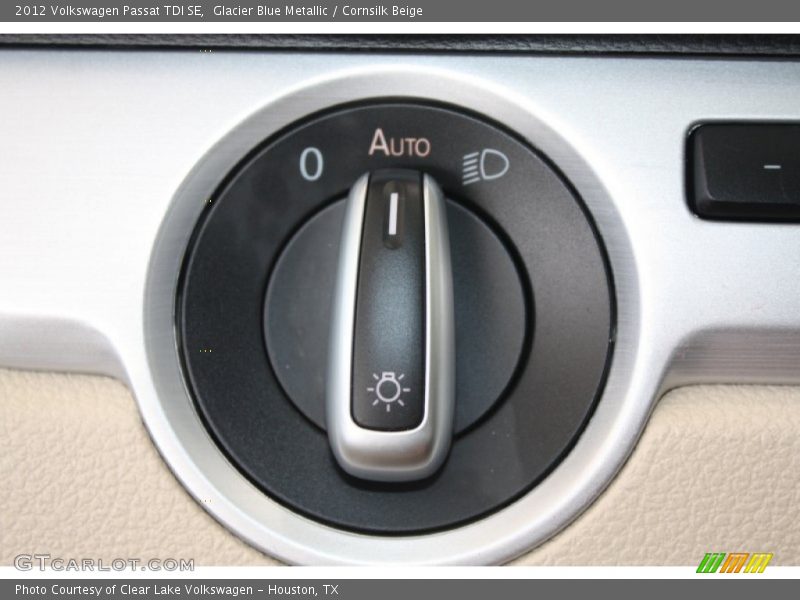 Glacier Blue Metallic / Cornsilk Beige 2012 Volkswagen Passat TDI SE