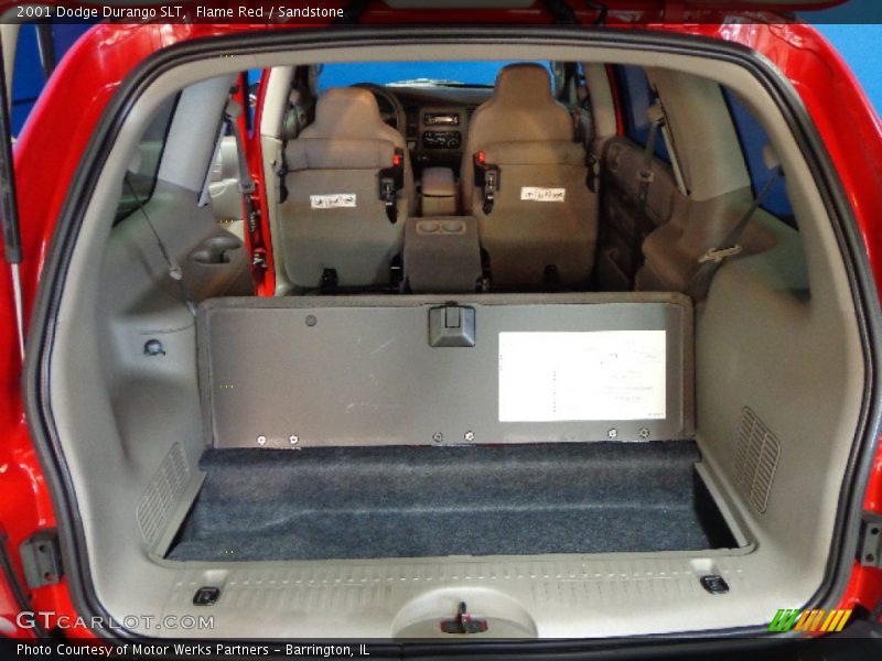 Flame Red / Sandstone 2001 Dodge Durango SLT