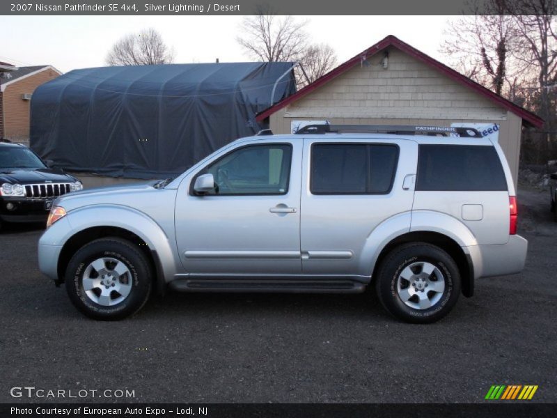 Silver Lightning / Desert 2007 Nissan Pathfinder SE 4x4