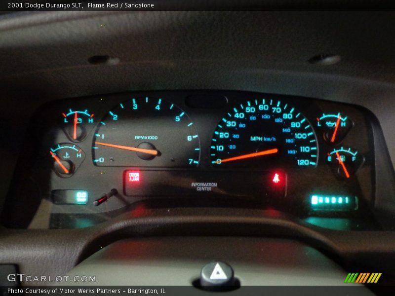 2001 Durango SLT SLT Gauges
