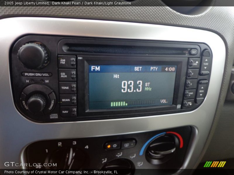 Dark Khaki Pearl / Dark Khaki/Light Graystone 2005 Jeep Liberty Limited