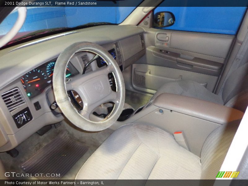 Flame Red / Sandstone 2001 Dodge Durango SLT