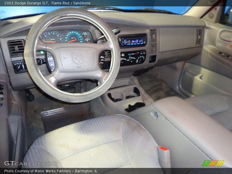 Flame Red / Sandstone 2001 Dodge Durango SLT