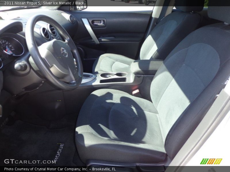 Silver Ice Metallic / Black 2011 Nissan Rogue S