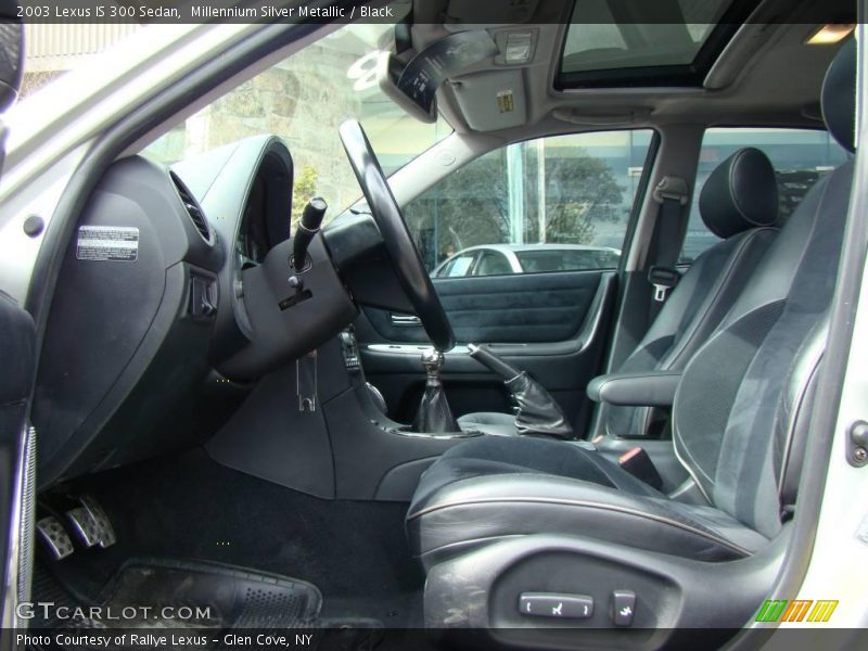Millennium Silver Metallic / Black 2003 Lexus IS 300 Sedan