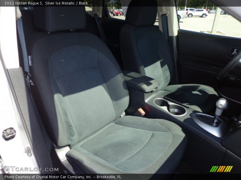 Silver Ice Metallic / Black 2011 Nissan Rogue S