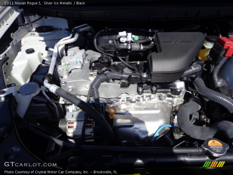 Silver Ice Metallic / Black 2011 Nissan Rogue S
