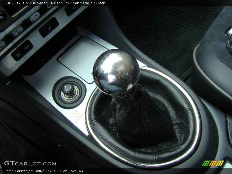 Millennium Silver Metallic / Black 2003 Lexus IS 300 Sedan