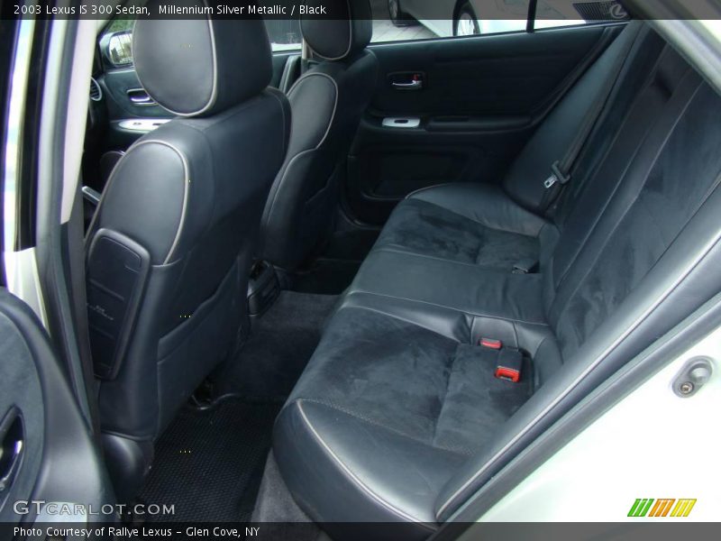 Millennium Silver Metallic / Black 2003 Lexus IS 300 Sedan