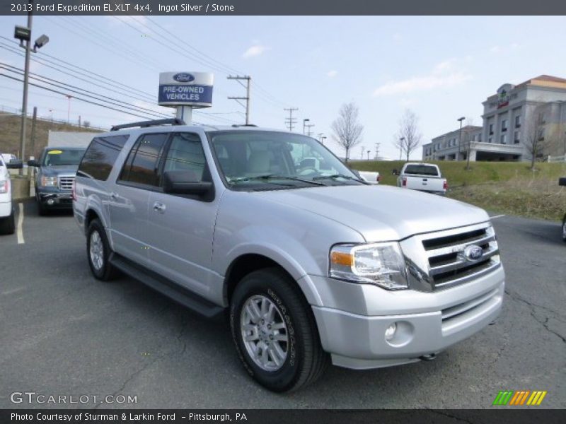 Ingot Silver / Stone 2013 Ford Expedition EL XLT 4x4