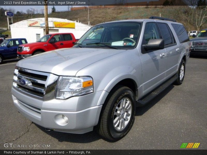 Ingot Silver / Stone 2013 Ford Expedition EL XLT 4x4