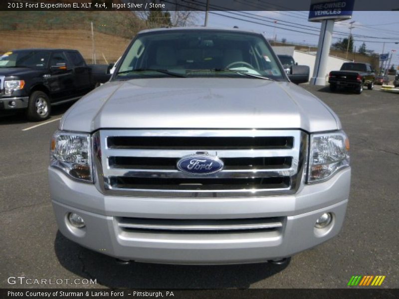 Ingot Silver / Stone 2013 Ford Expedition EL XLT 4x4