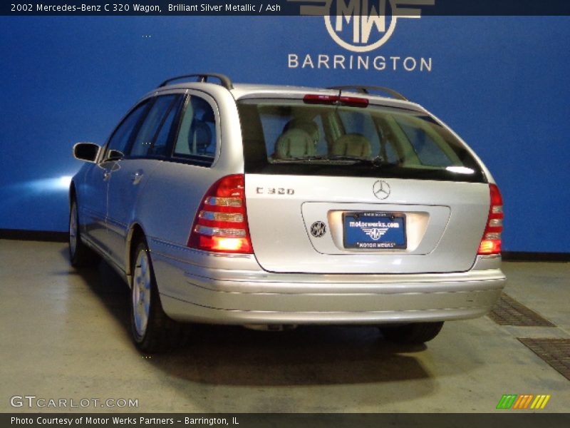 Brilliant Silver Metallic / Ash 2002 Mercedes-Benz C 320 Wagon