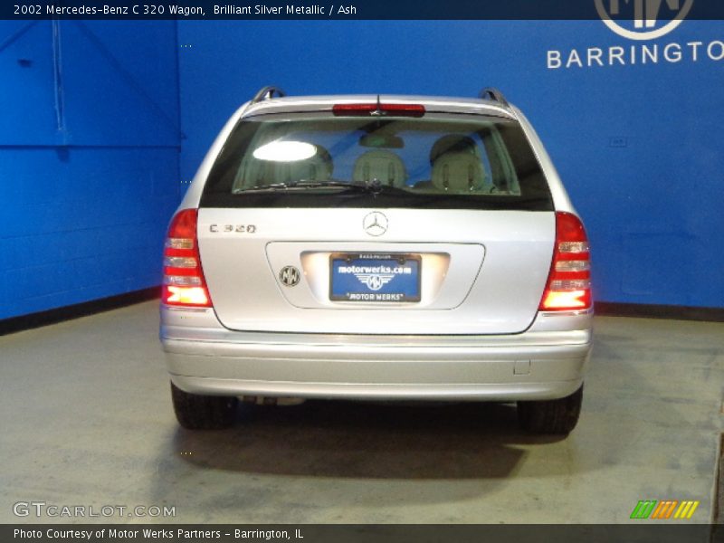 Brilliant Silver Metallic / Ash 2002 Mercedes-Benz C 320 Wagon