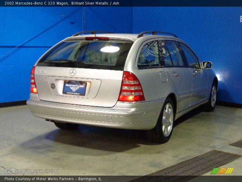 Brilliant Silver Metallic / Ash 2002 Mercedes-Benz C 320 Wagon