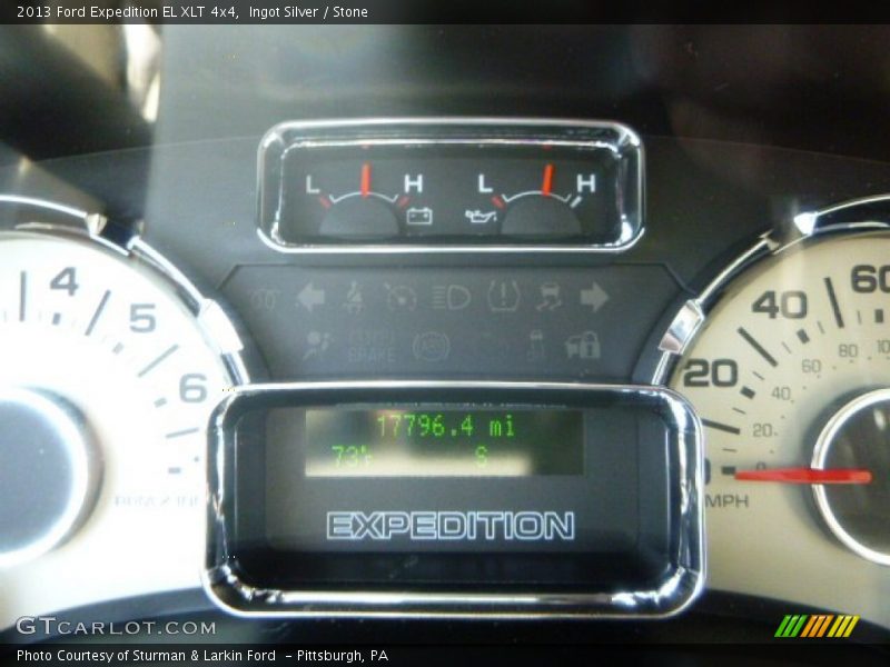 Ingot Silver / Stone 2013 Ford Expedition EL XLT 4x4
