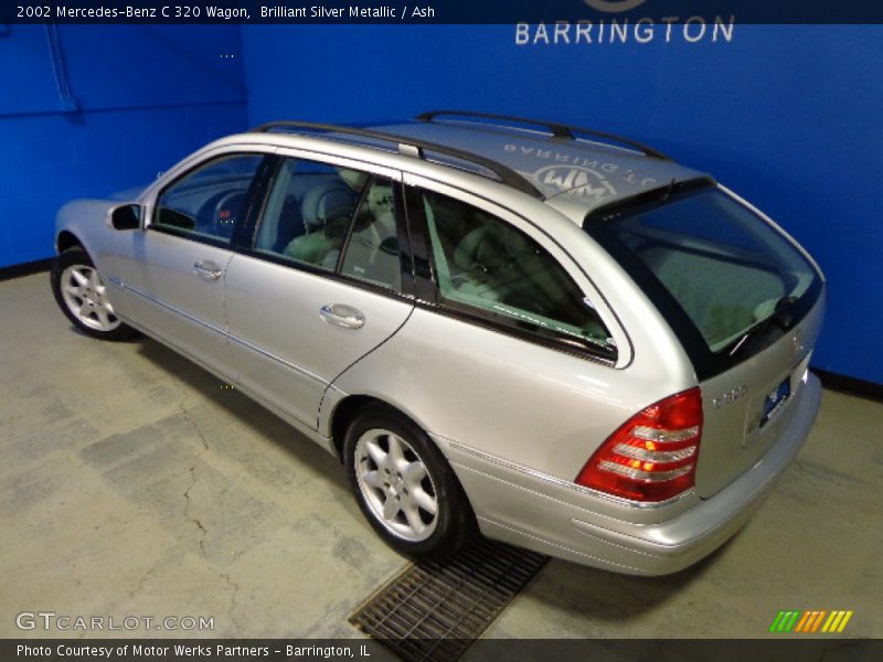 Brilliant Silver Metallic / Ash 2002 Mercedes-Benz C 320 Wagon