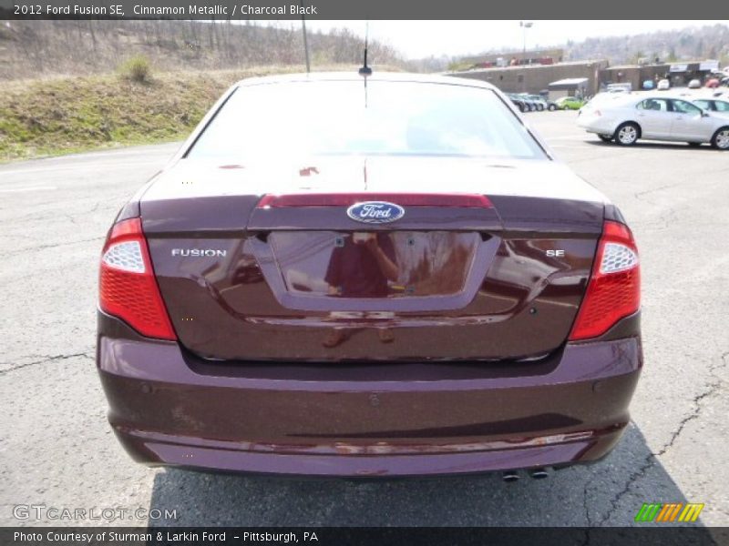 Cinnamon Metallic / Charcoal Black 2012 Ford Fusion SE